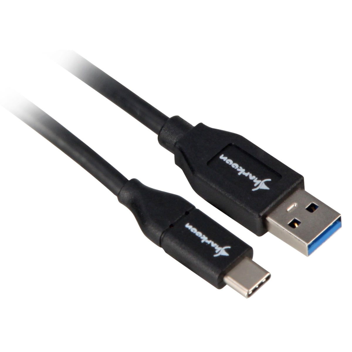 Kabel Sharkoon USB 3.1 gen 2-a > USB-C (czarny, 1 metr)