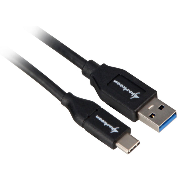 Kabel Sharkoon USB 3.1 gen 2-a > USB-C (czarny, 1 metr)