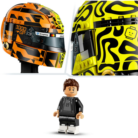 LEGO Editions Kask drużyny McLaren Mastercard F1 firmy Lando Norris dla dzieci 43023
