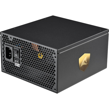 Sharkoon rebel p30 złoty modułowy zasilacz 1000 W (czarny, 1x 12vhpwr, 4x pcie)