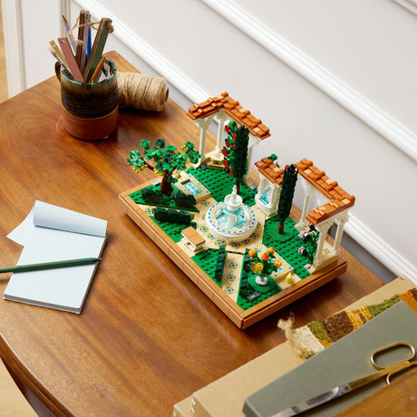LEGO Ikony Ogród z fontanną - 10359