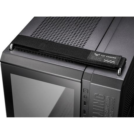 Obudowa Asus tuf gaming gt502 plus midi tower (czarna | 2x USB-A | 1x USB-C | szkło hartowane)