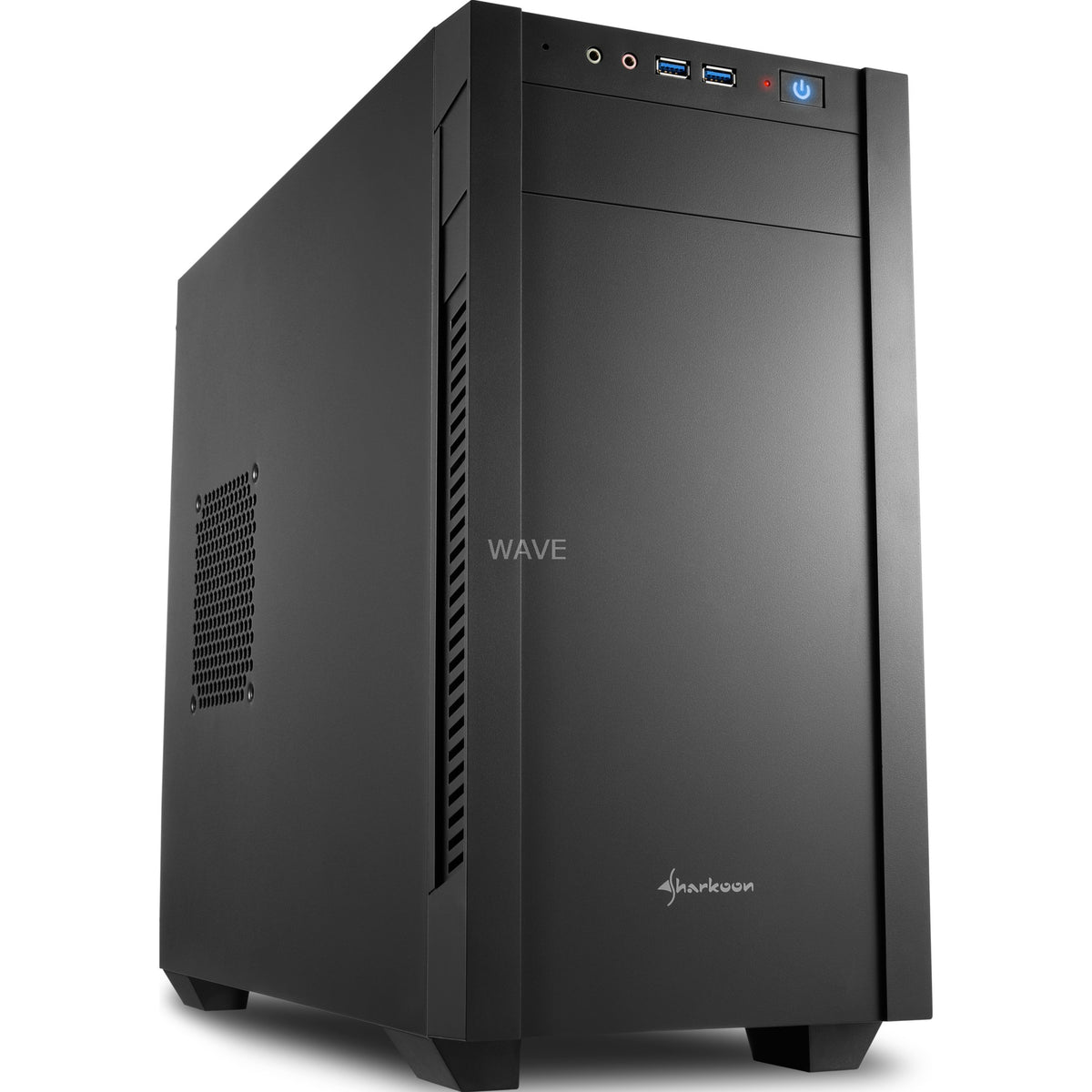 Obudowa midi tower Sharkoon s1000 (czarna | 2x USB-A)
