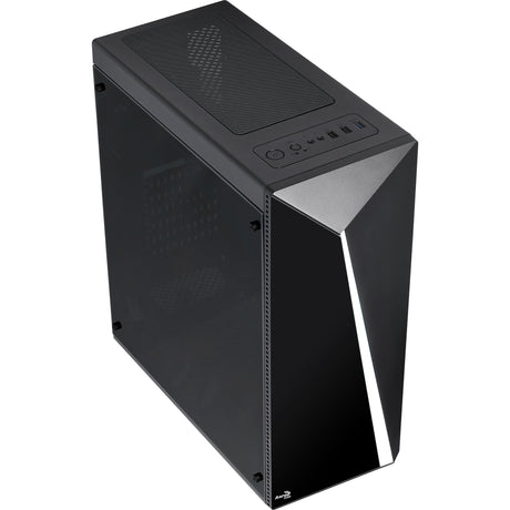 Obudowa midi tower Aerocool Shard (czarna | 3x USB-A | RGB | okienko)
