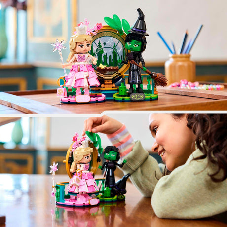 Figurki Lego niegodziwego elphaby i glindy - 75682