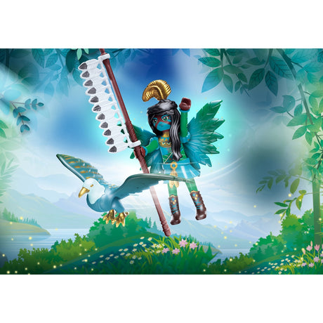 Playmobil Ayuma - Rycerz Wróżka z zabawką konstrukcyjną ze zwierzęciem totemem (70802)