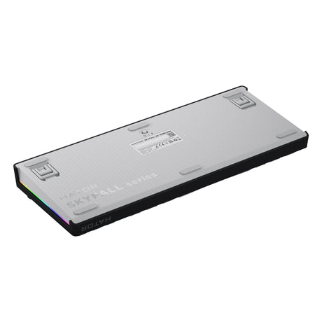 Hator skyfall wireless rgb mechanisch gaming toetsenbord (zwart, us lay-out (qwerty), hator aurum lemon, 80% (tkl), rgb, double shot abs, hot-swap, 2.4ghz | bluetooth | usb-c)