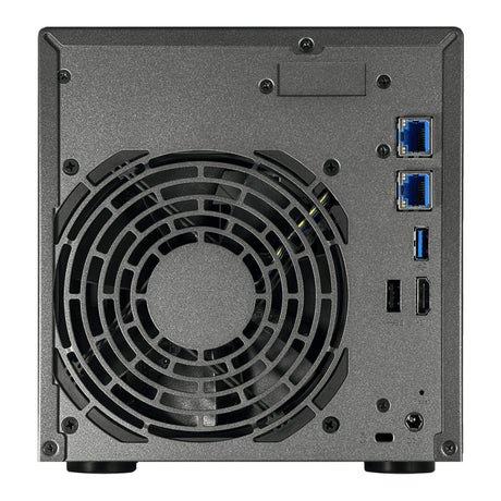Asustor lockerstor 4 gen2+ as6704t v2 nas (czarny, 2x 5G LAN, HDMI, USB)