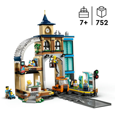 Lego ® City Central Station, zestaw konstrukcyjny - 60469