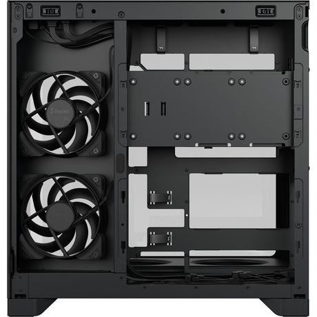 Obudowa Midi Tower Fractal Design Pop 2 Vision (czarna | 1x USB-A | 1x USB-C | szkło hartowane)