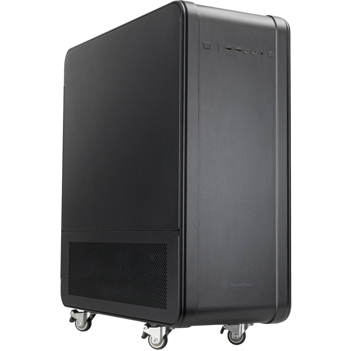 Obudowa Big Tower Silverstone Alta t1 (czarna | 2x USB-A | 2x USB-C)