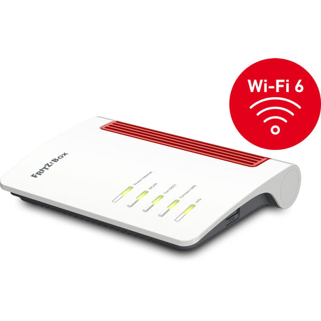 Fritz! router międzynarodowy box 4050 edycja (biało-czerwony, mesh wi-fi)