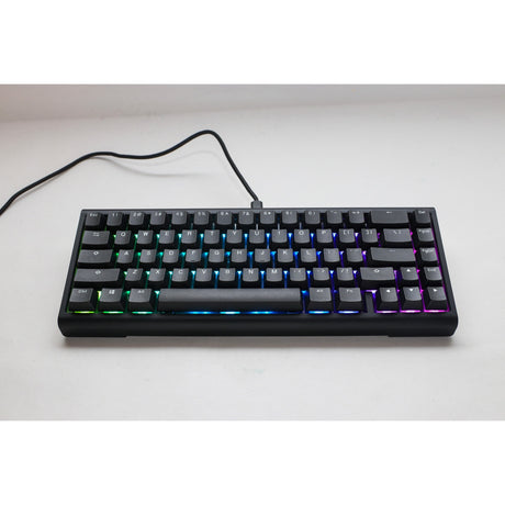 Ducky rzutowany Tinker 65 z qmk przez klawiaturę mechaniczną RGB (czarny, układ amerykański (qwerty), wiśniowy mx brązowy, 65%, diody led rgb, podwójny strzał pbt, możliwość wymiany podczas pracy, mocowanie uszczelki)
