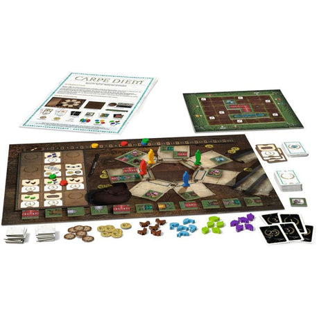Gra planszowa Ravensburger carpe diem (angielski, 2–4 graczy, 45–75 minut, od 10 lat))