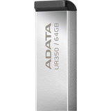 Pendrive Adata ur350 64 GB (nikiel czarny, USB-A 3.2 gen 1 (5 GBit s))