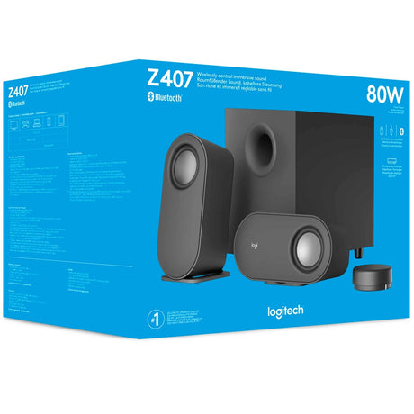 Głośnik do komputera Bluetooth Logitech Z407 (czarny, bluetooth)