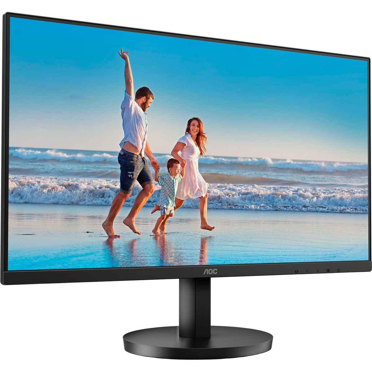 Monitor Aoc 24b3ca2 24 (czarny, 100 Hz, HDMI, USB-C, audio, synchronizacja adaptacyjna)