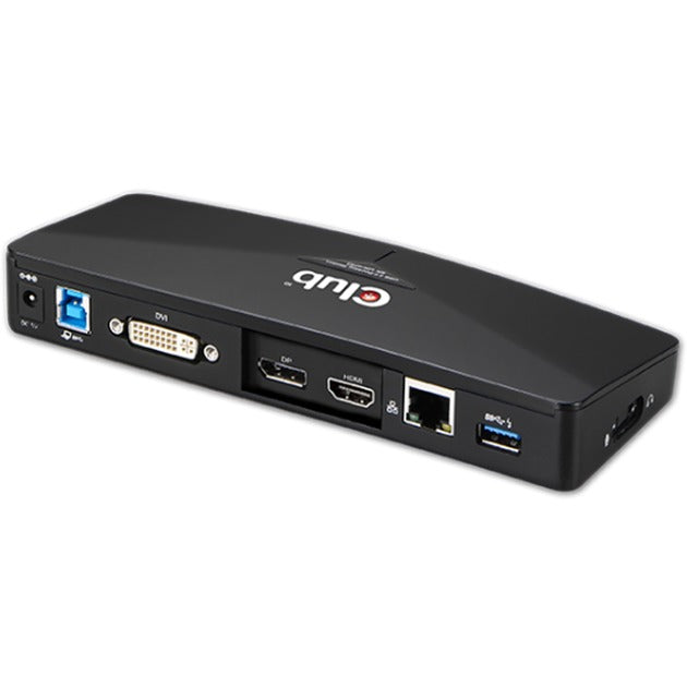 Stacja dokująca Club 3D USB 3.0 4K (czarna)