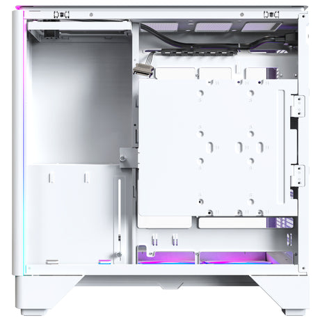 Obudowa midi tower Montech king 45 pro (biała | 2x USB-A | 1x USB-C | RGB | okienko)