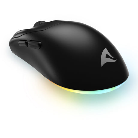 Mysz do gier Sharkoon sgm25w (czarna, 12 000 dpi, diody LED rgb)