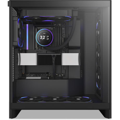 Wentylatory Nzxt f240x RGB (czarne, 2 sztuki, 240 x 120 x 30 mm, pwm)