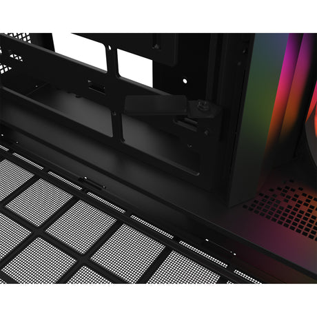 Obudowa Thermaltake View 380 XL WS ARGB MIDI Tower (kolor czarnego drewna | 2x USB-A | 1x USB-C | RGB | szkło hartowane)