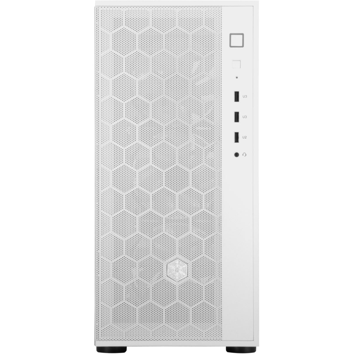 Obudowa midi tower Silverstone fara r1 v2 (biała | 3x USB-A)