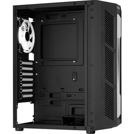 Obudowa Aerocool Prime V2 Midi Tower (czarna | 2x USB-A | RGB | okienko)