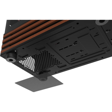 Obudowa mini tower Thermaltake View 170 ws argb (kolor czarnego drewna | 2x usb-a | rgb | okno)