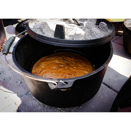 Patelnia do gotowania The Windmill Dutch Oven 9 qt (czarna, ø 31,5 cm | 8,5 litra)