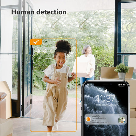 Imou versa kamera bezpieczeństwa (inteligentny kolorowy noktowizor | odporny na warunki atmosferyczne ip65 | syrena 110db)