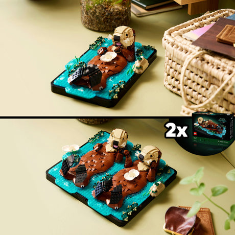 Lego pomysły na pływające wydry morskie - 21366