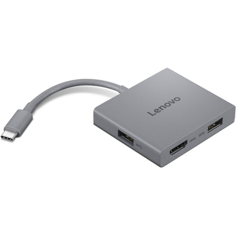 Koncentrator USB Lenovo USB-C 4 w 1 Gen2 (szary)
