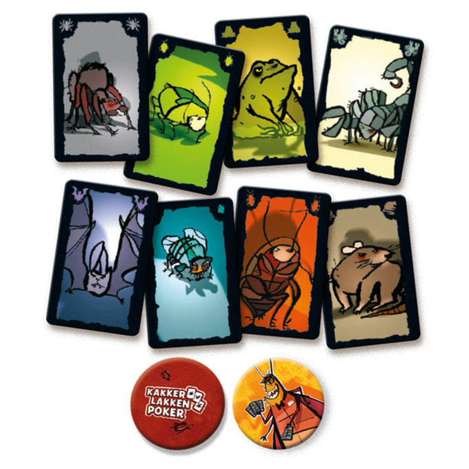 999games 999 games kakkerlakkenpoker kaartspel (nederlands, 3 - 6 spelers, 15 minuten, vanaf 6 jaar)