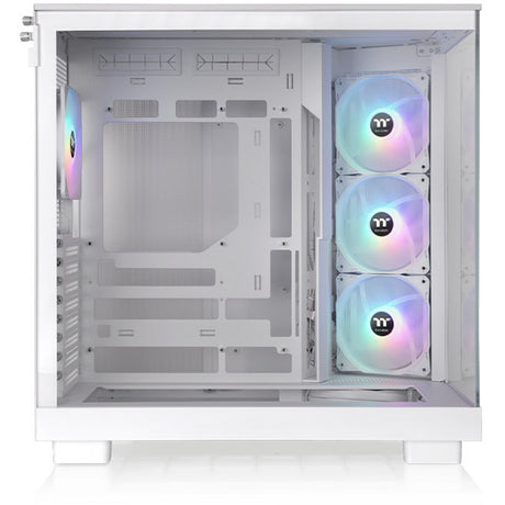 Obudowa Thermaltake View 380 XL TG ARGB Snow Midi Tower (biała | 2x USB-A | 1x USB-C | RGB | Okno)