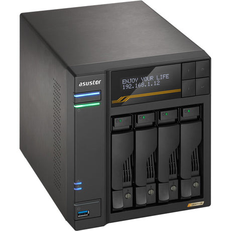 Asustor lockerstor 4 as6804t nas (czarny)