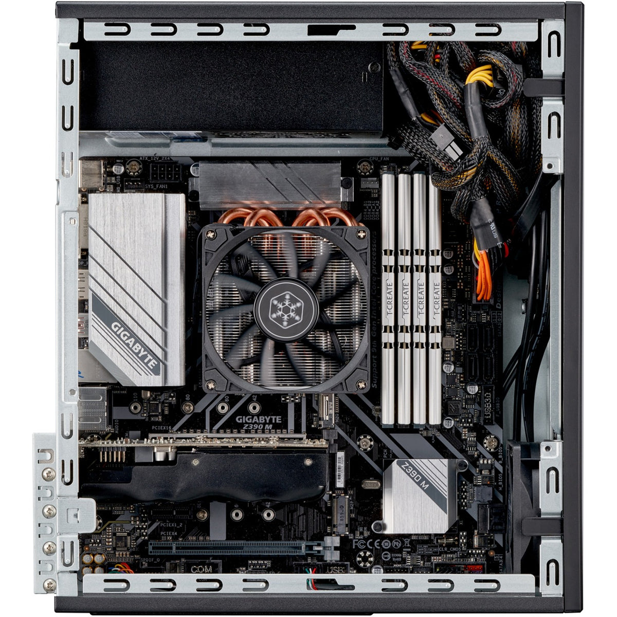 Obudowa HTC Silverstone sst-ml11b (czarna | 4x usb-a)