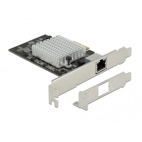 Delock karta pcie x2 1x rj45 10 gigabitowy adapter sieciowy lan aqc113cs