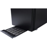 Konstrukcja fraktalna definiuje obudowę midi tower r5 (czarna | 4x usb-a)
