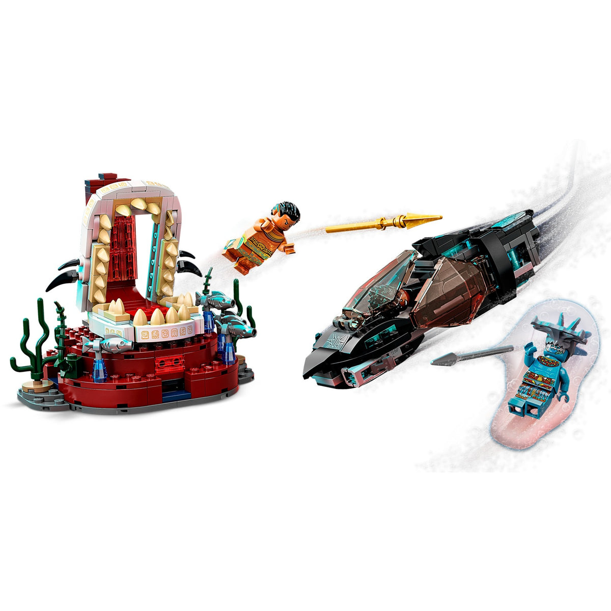 Lego Marvel - zabawka konstrukcyjna sali tronowej króla Namor (76213)