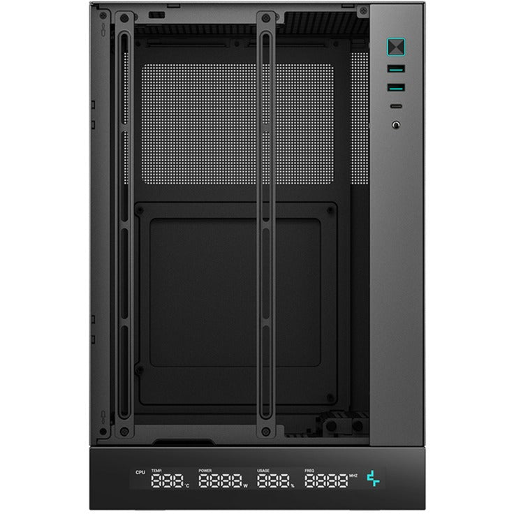 Obudowa cyfrowa mini tower Deepcool ch170 (czarna | 2x USB-A | 1x USB-C)
