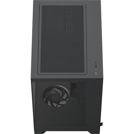 Obudowa Midi Tower Fractal Design Pop 2 Vision (czarna | 1x USB-A | 1x USB-C | szkło hartowane)