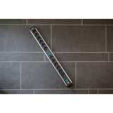 Brennerstuhl premium-alu-line gniazdo 12-pinowe 3 m h05vv-f 3g1.5 2x 6-pinowe gniazda przełączane
