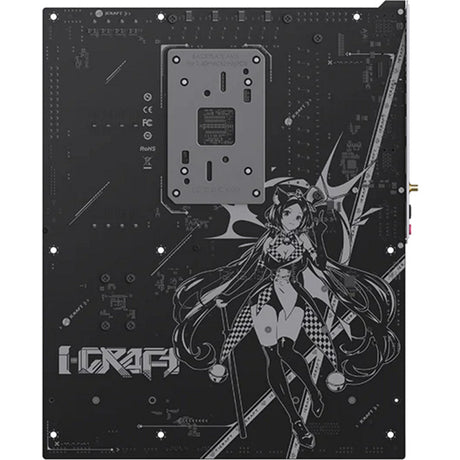Płyta główna Maxsun MS-Icraft B850 Aiga Socket AM5 (czarna, RAID, 5.0 GB-LAN, WLAN, BT, dźwięk, ATX)