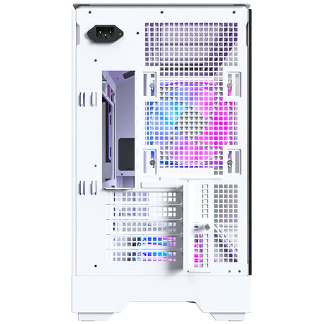 Obudowa midi tower Montech king 15 pro (biała | 2x USB-A | 1x USB-C | RGB | okienko)