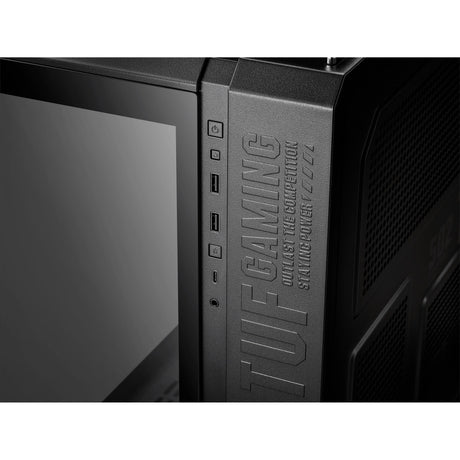 Obudowa Asus tuf gaming gt502 plus midi tower (czarna | 2x USB-A | 1x USB-C | szkło hartowane)