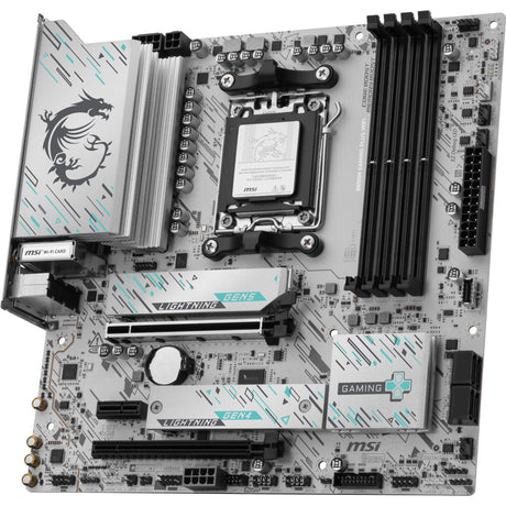 Płyta główna MSI B850M Gaming Plus WiFi Socket AM5 (RAID, 5 GB-LAN, WiFi 7, BT, dźwięk, µATX)