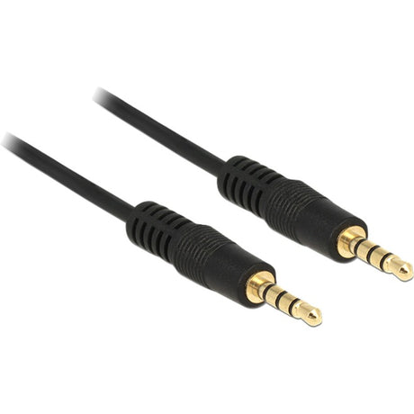 Delock Kabel męski 3,5 mm > 3,5 mm męski (czarny, 0,5 metra)