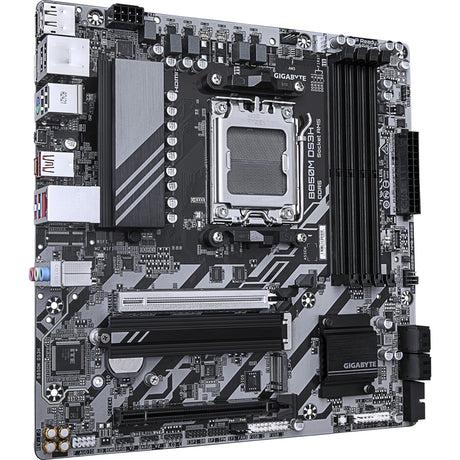 Płyta główna Gigabyte B850M DS3H z gniazdem AM5 (RAID, 2,5 GB LAN, dźwięk, µATX)