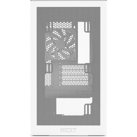 Obudowa midi tower Nzxt h3 flow (biała (matowa) | 1x USB-A | 1x USB-C | szkło hartowane)